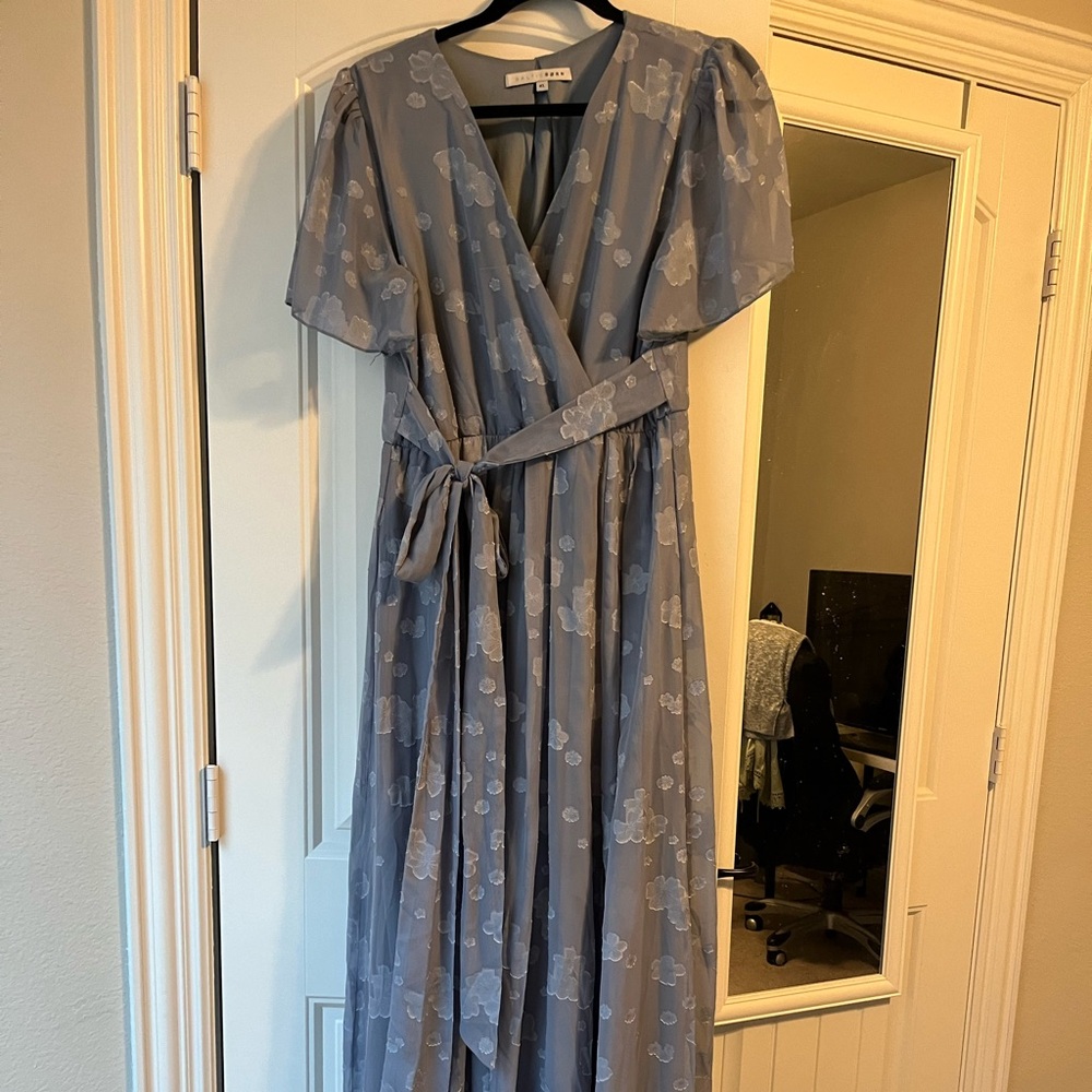 Baltic Born Faye Maxi Dress in Blue